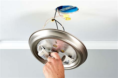 metal ceiling box for light fixture|replace ceiling light box.